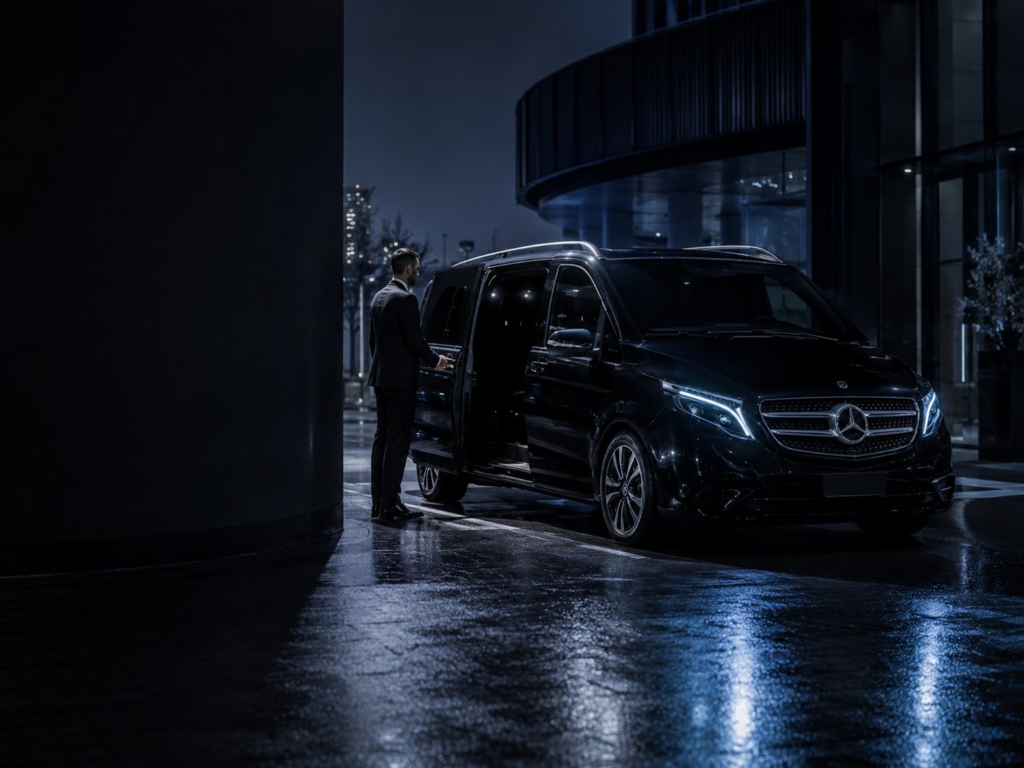 GEF Transfer ekibi ve VIP aracı